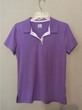 Purple 32 Degrees Cool Polo Shirt for Women